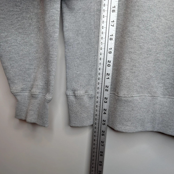 J. America Mega Crew Michigan Tech Logo Grey Crew Neck Medium Unisex - Picture 5 of 7